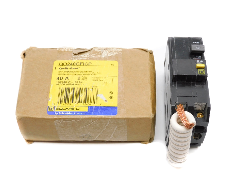 SQUARE D QO240GFICP 40A 120/240V NSMP