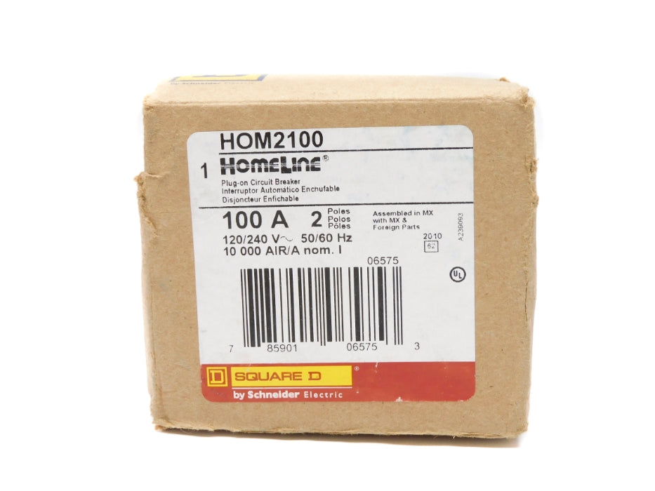 SQUARE D HOM2100 120/240V 100A NSMP