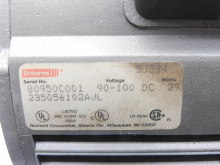 STEARNS 5U334 1725RPM NSMP