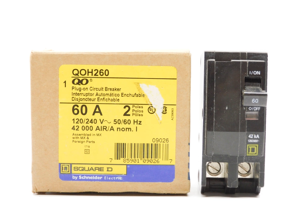 SQUARE D QOH260 120/240V 60A NSMP