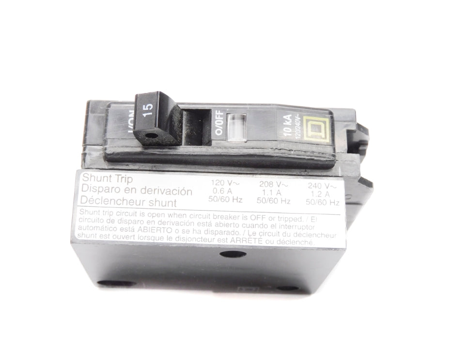 SQUARE D QOB1151021 120/240V 15A NSMP