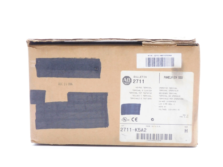 INDUSTRIAL SPARE PART 2711-K5A2 SER. H F/W 4.20 NSMP