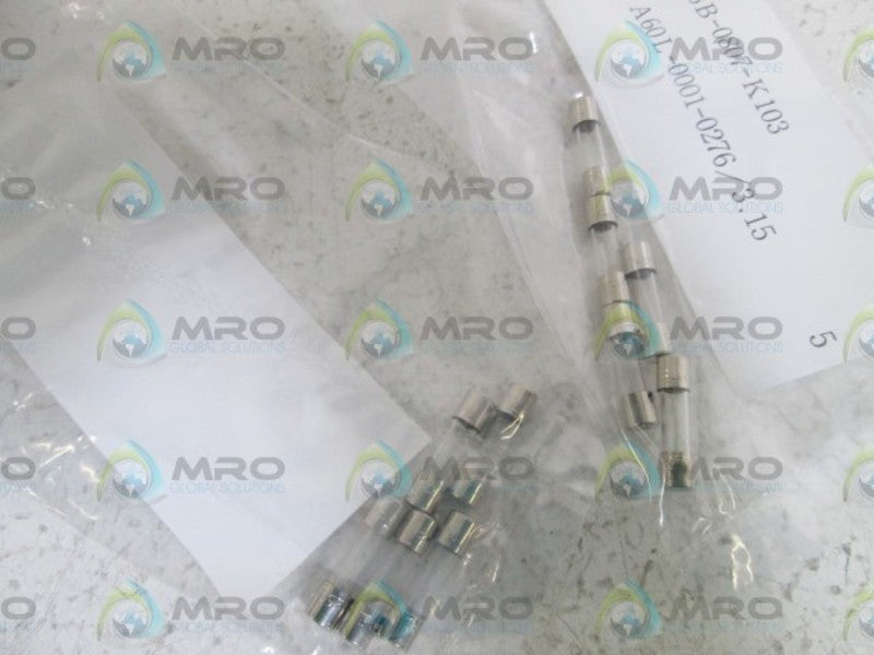 LOT OF 10 FANUC FUSE A03B-0807-K103 NSNP IN BAG