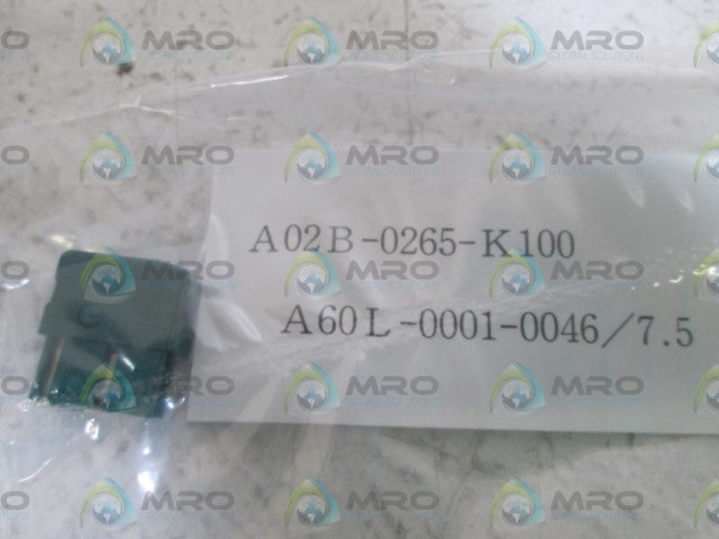 LOT OF 2 FANUC FUSE A02B-0265-K100 NSNP IN BAG