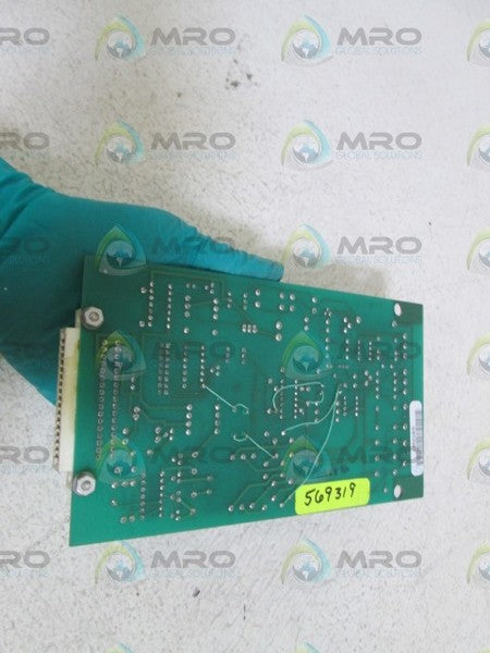 PTI CONTROLS ISOLATED SIGNAL CONDITIONER BOARD 50369 REV. F UNMP