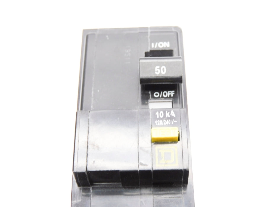SQUARE D QO250GFI 120/240V 50A UNMP