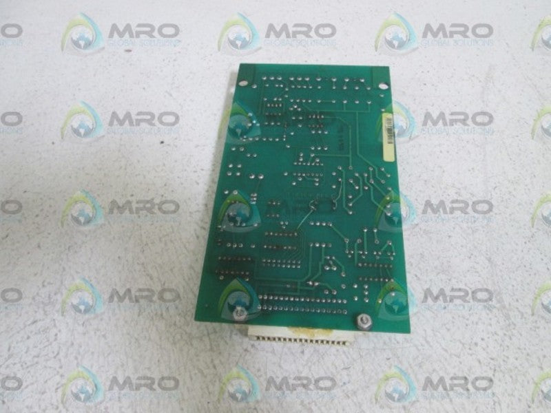 PTI CONTROLS ISOLATED SIGNAL CONDITIONER BOARD 50369 REV. D UNMP