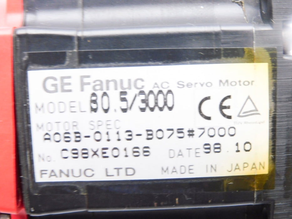 FANUC A06B-0113-B075#7000 UNMP