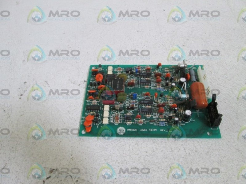 ALLEN BRADLEY DRIVER BOARD 50399 REV. F  UNMP