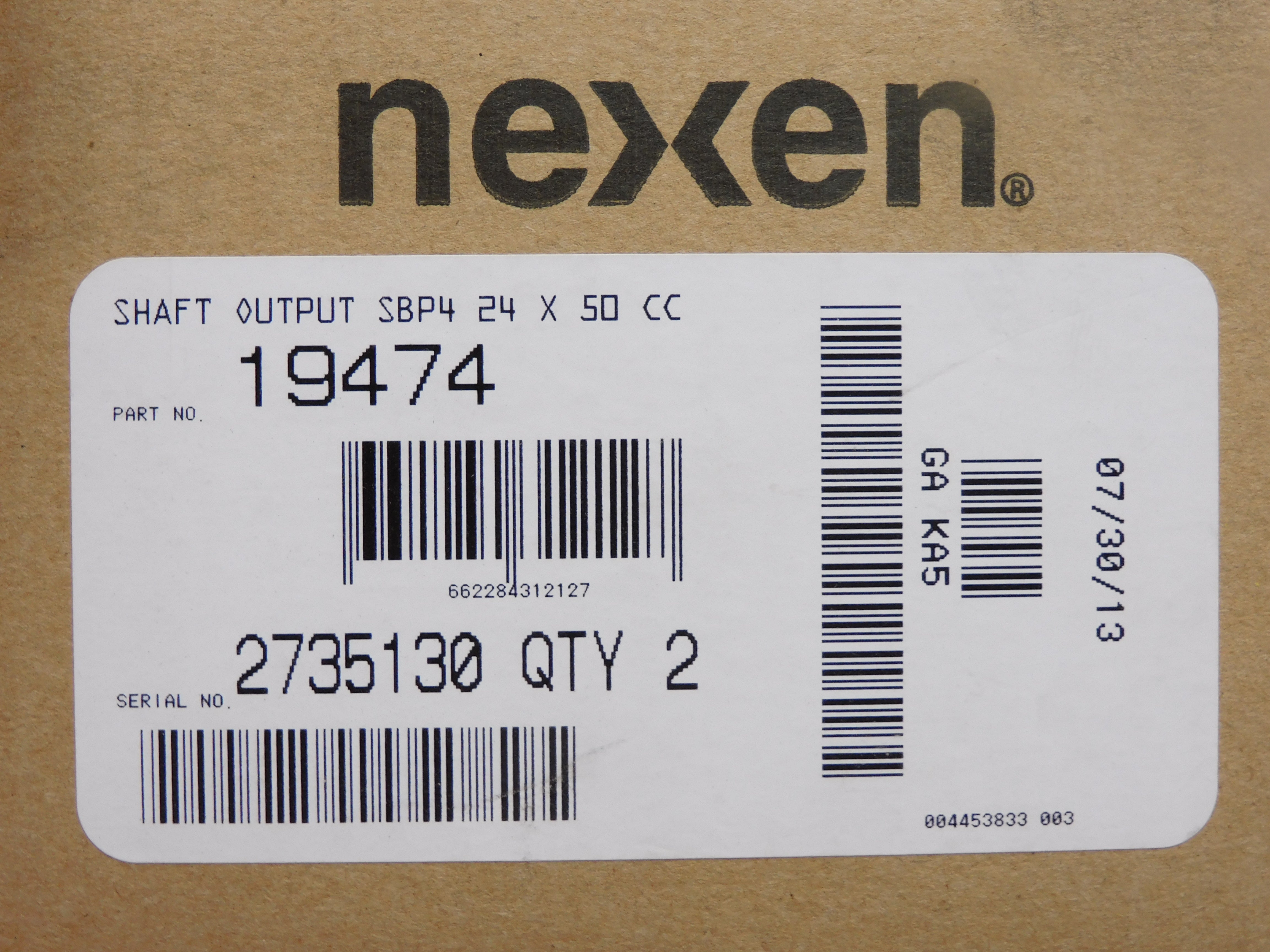 NEXEN SBP4-24X50-CC 19474 (PKG OF 2) NSMP