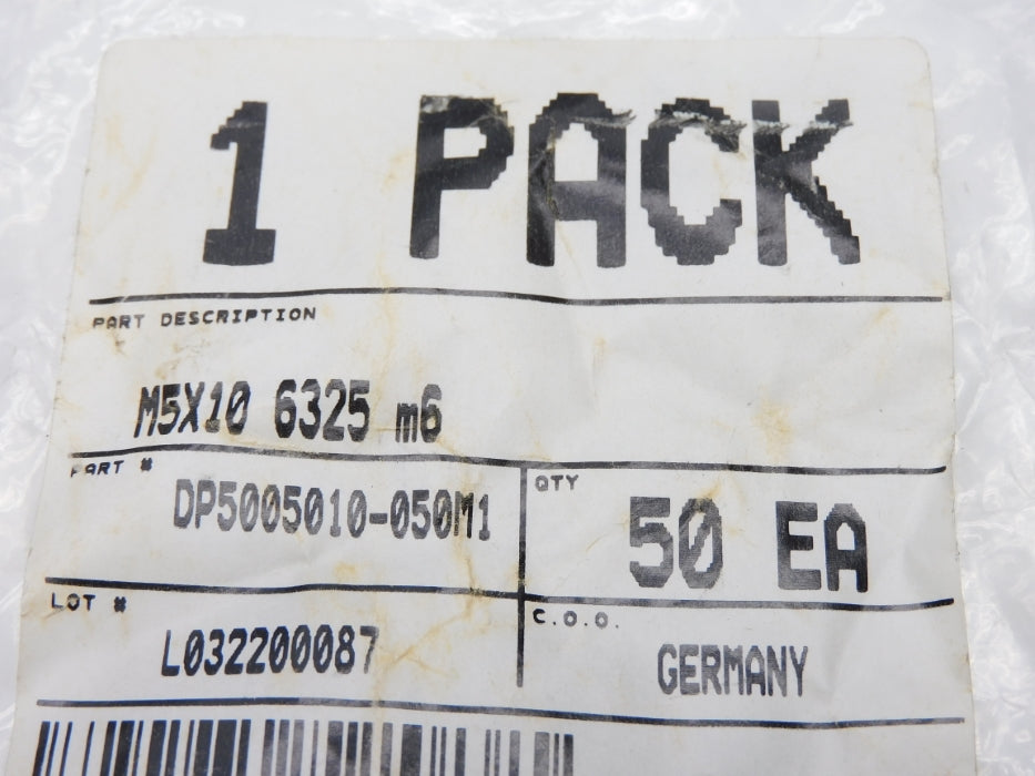 SPARE PART DP5005010-050M1 (PKG OF 50) NSMP