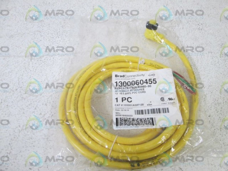 BRAD CONNECTIVITY CORD 1300060455  NSMP