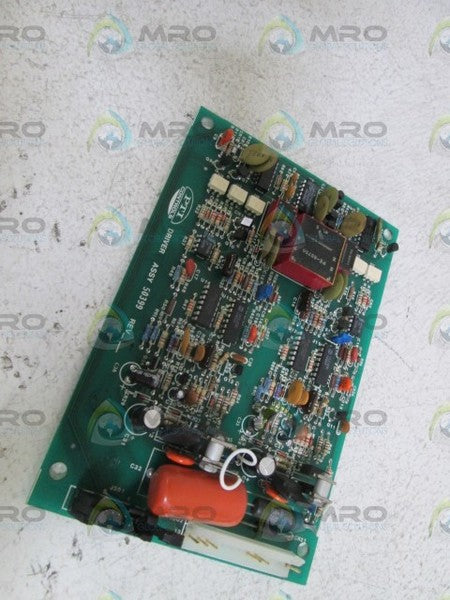 PTI CONTROLS DRIVER BOARD 50399 REV. F UNMP