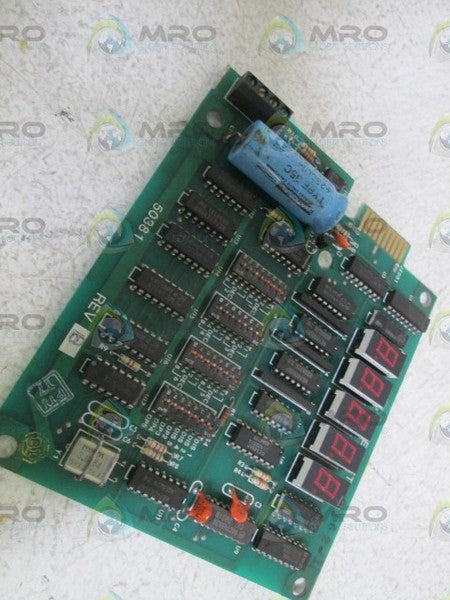 PTI CONTROLS SPEED METER BOARD 50381 REV. B UNMP