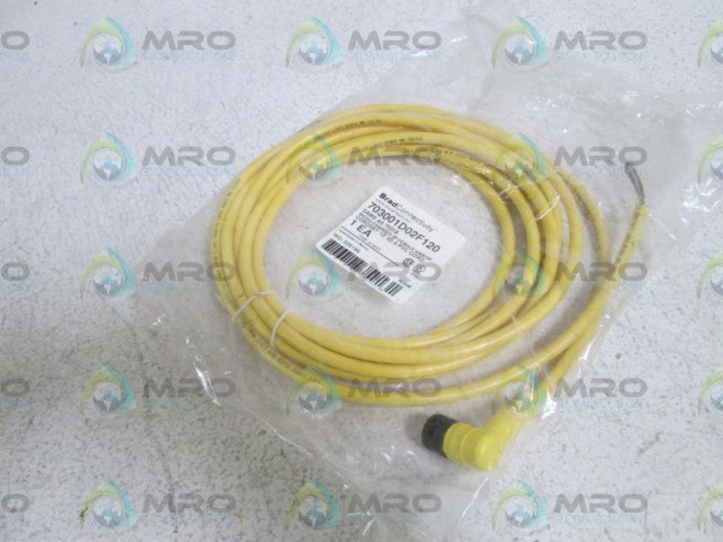 BRAD CONNECTIVITY FEMALE CORD 703001D02F120  NSMP