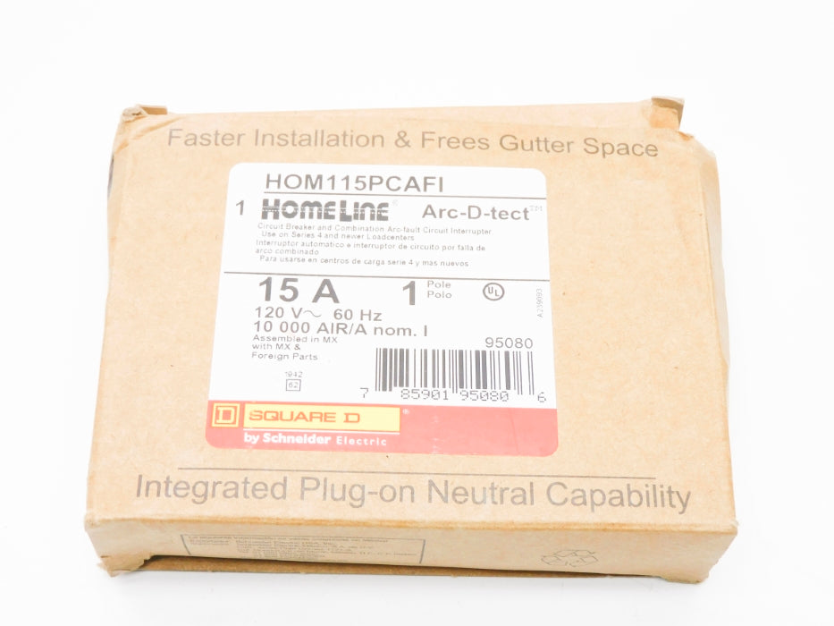 SQUARE D HOM115PCAFI 120V 15A NSMP