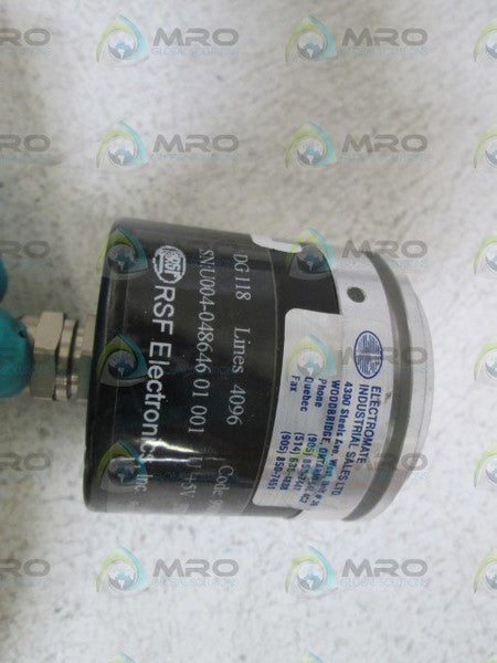 RSF ELECTRONICS, INC. ENCODER DG118 CODE: 99000201A762 NSNP