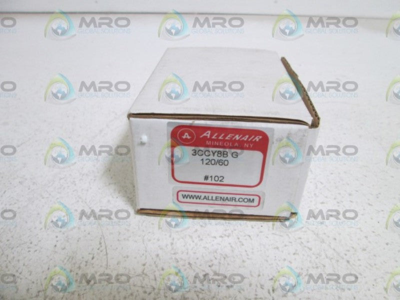 ALLENAIR PNEUMATIC VALVE 3CCY8BG 120V  NSMP