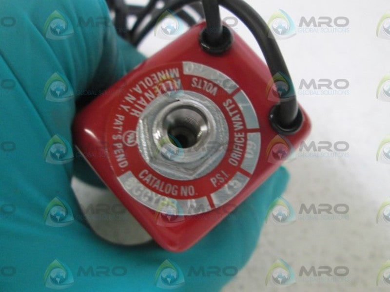 ALLENAIR PNEUMATIC VALVE 3CCY8BG 120V  NSMP