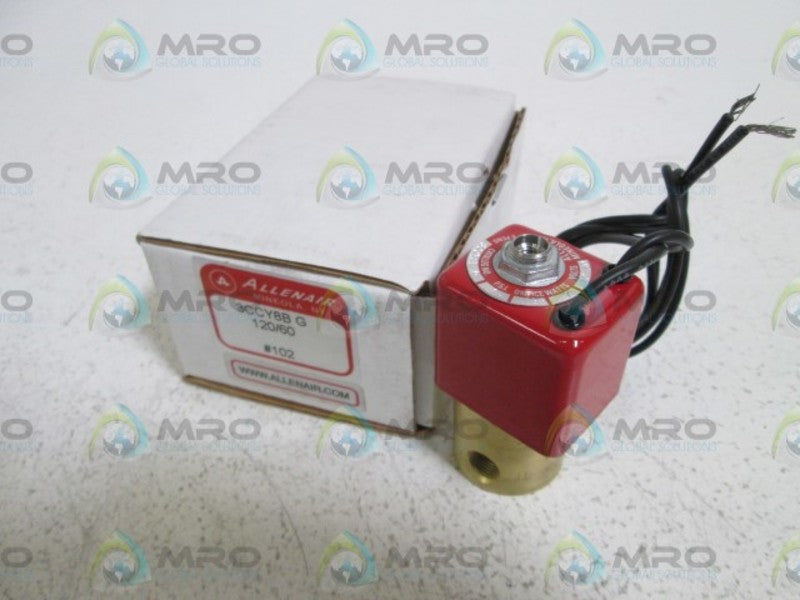 ALLENAIR PNEUMATIC VALVE 3CCY8BG 120V  NSMP