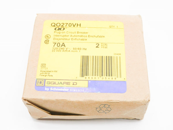 SQUARE D QO270VH 120/240V 70A NSMP