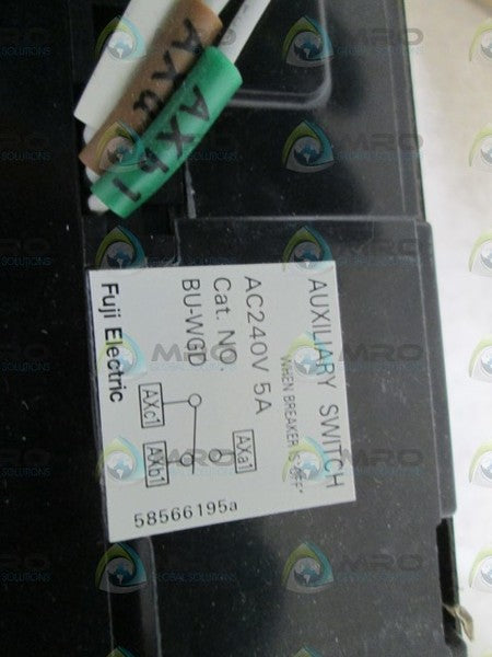 FUJI ELECTRIC CIRCUIT BREAKER SA203BAUL/125 (AS PICTURED) NSMP