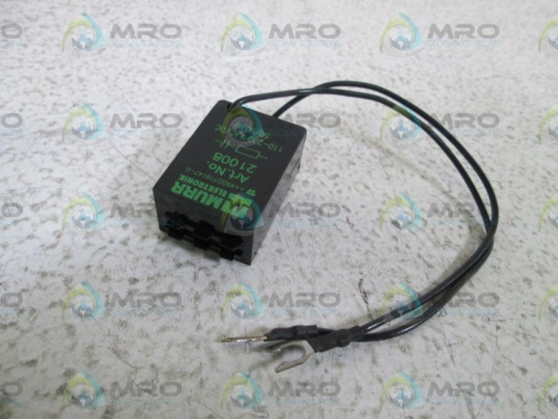 MURR ELEKTRONIK CONTACTOR SUPPRESSOR 21008 NSNP