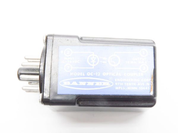 BANNER ENGINEERING OC-12 10-28VDC UNMP