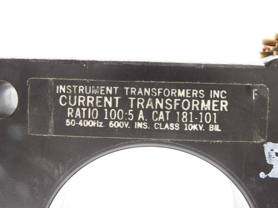 INSTRUMENT TRANSFORMERS 181-101 10KV UNMP