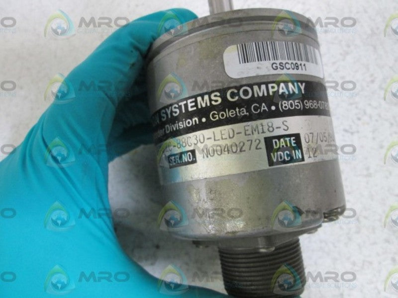 BEI ENCODER H25E-SB-1000-ABZC-88C30-LED-EM18-S  NSNP