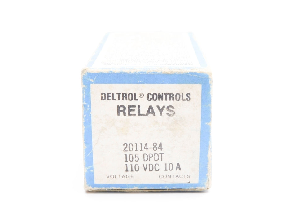 DELTROL CONTROLS 20114-84 110VDC 10A NSMP