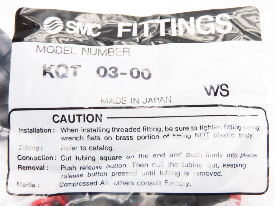 SMC KQT03-00 (PKG OF 10) NSMP