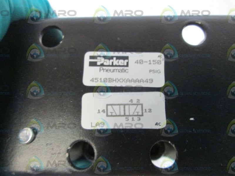 PARKER PNEUMATIC VALVE 4510BHXXAAAA49 NSNP