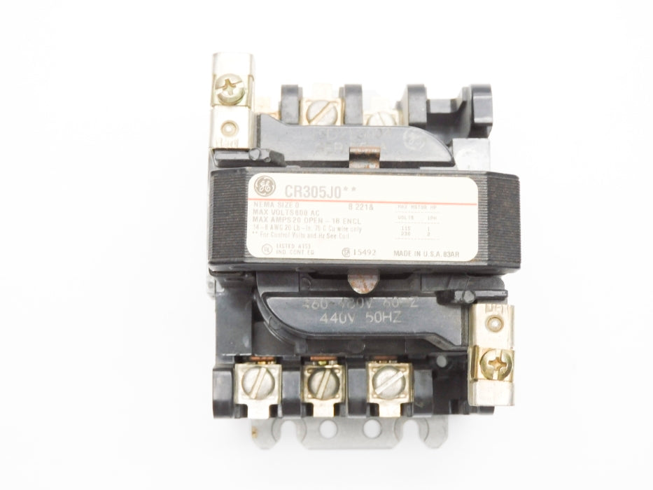 GENERAL ELECTRIC CR305J0** 460-480V 440V UNMP