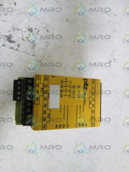PILZ SAFETY RELAY PZE X4VP4 24VDC 4n/o  NSNP