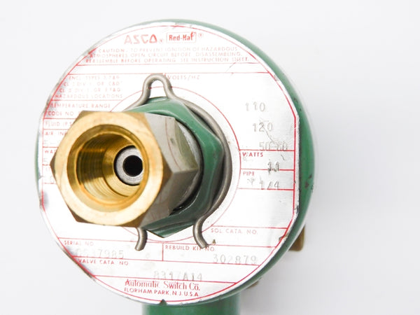 ASCO 8317A14 110/120V 5-50PSI 1/4" NSNP
