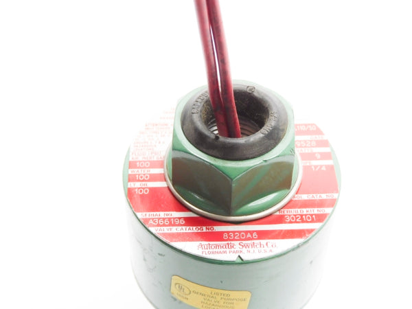 ASCO 8320A6 110/120V 100PSI 1/4 " NSNP