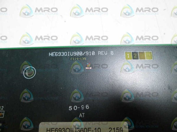 HORNER ELECTRIC BOARD HE693OIU900/910 REV. 8 UNMP