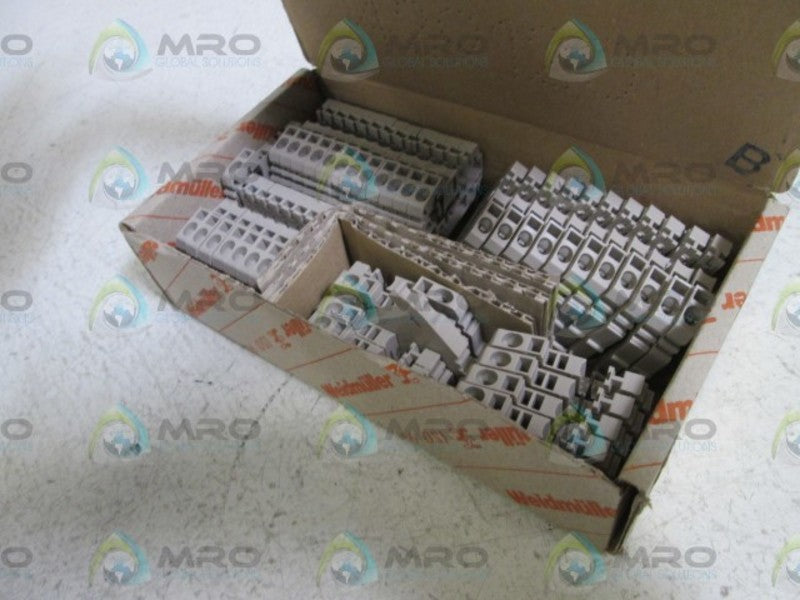 LOT OF 40 WEIDMULLER TERMINAL BLOCK ZKS 2.5/1.5  NSMP