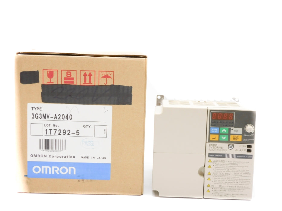 OMRON 3G3MV-A2040 200-230V 24A  NSMP