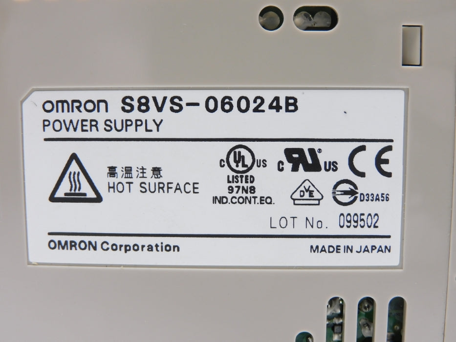 OMRON S8VS-06024 100-240VAC 1.7A NSNP