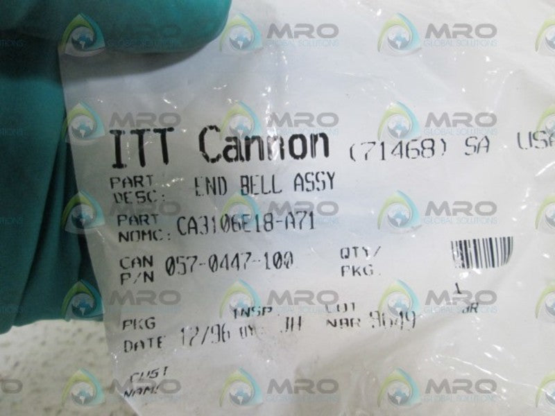 ITT CANNON 057-0447-100 NSMP