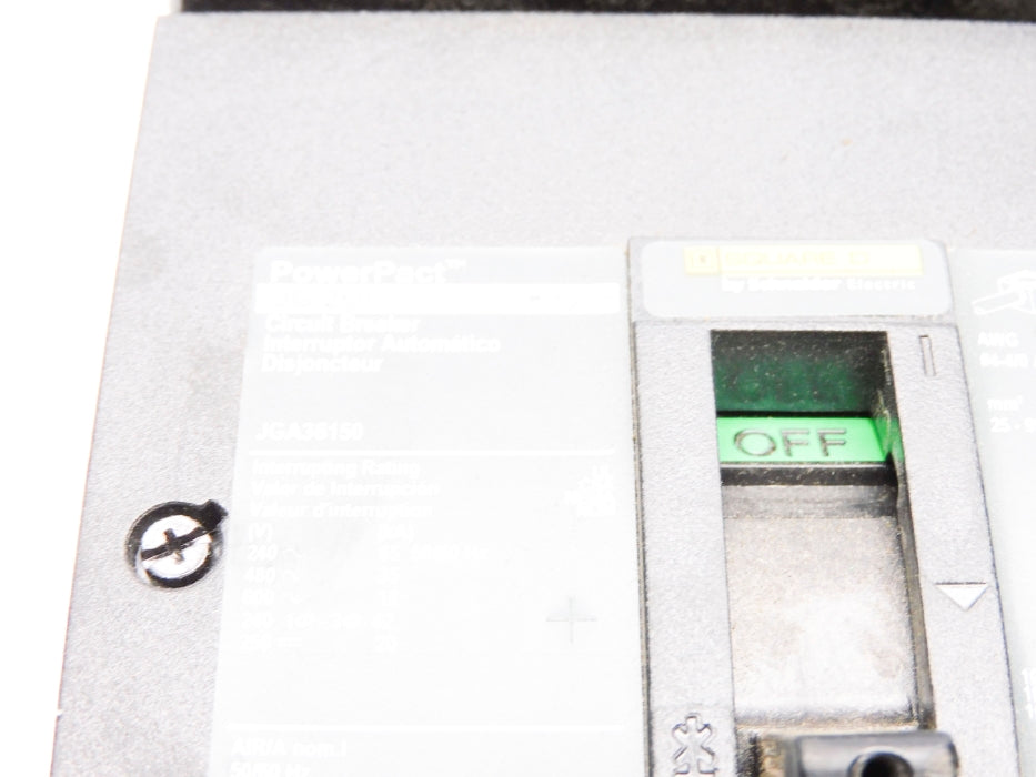 SQUARE D JGA36150 600V 150A NSNP