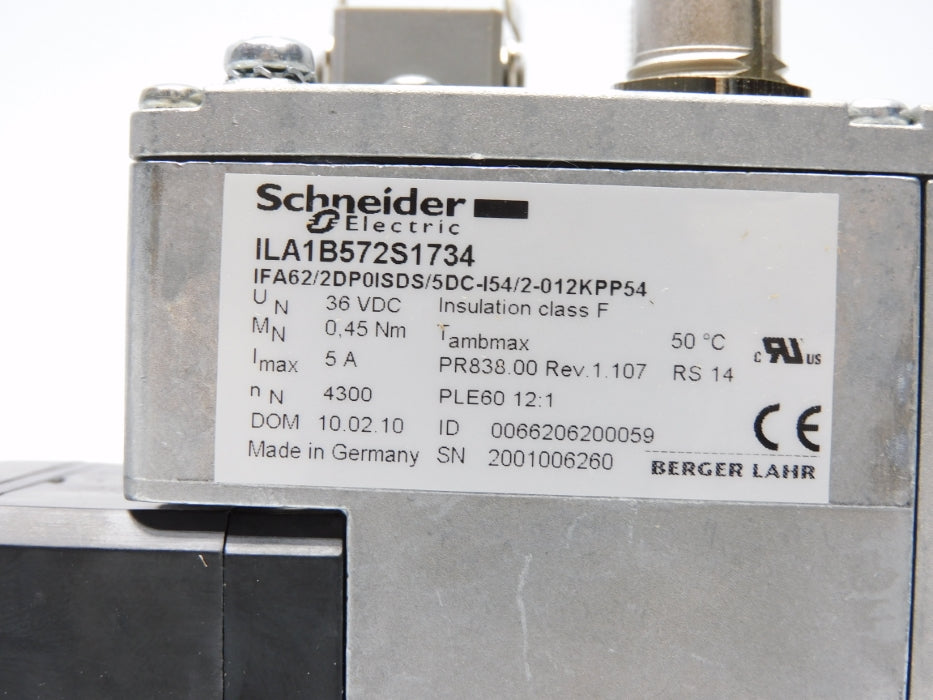 SCHNEIDER ELECTRIC IFA62/2DP0ISDS/5DC-I54/2-012KPP54 ILA1B572S1734 NSMP