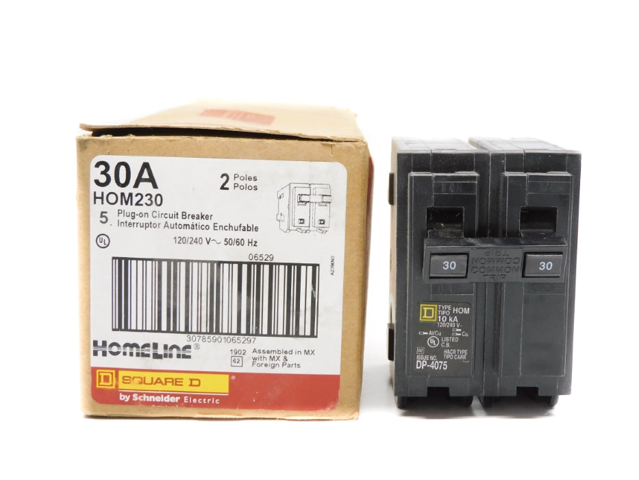 SQUARE D HOM230 120/240V 30A (PKG OF 5) NSMP