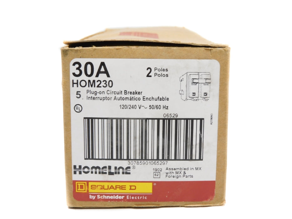 SQUARE D HOM230 120/240V 30A (PKG OF 5) NSMP