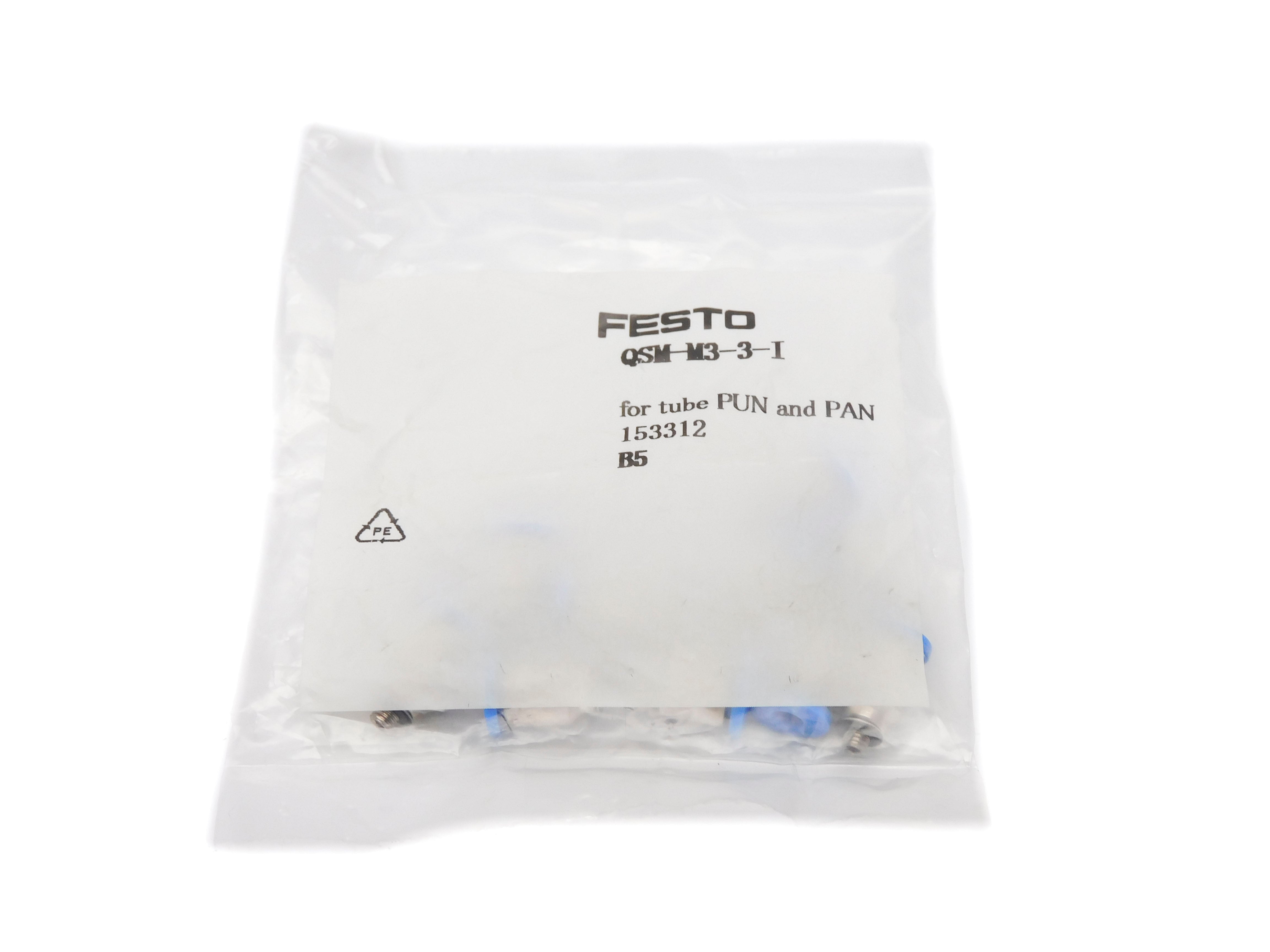 FESTO QSM-M3-3-I 153312 SER. B5 (PKG OF 10)  NSMP