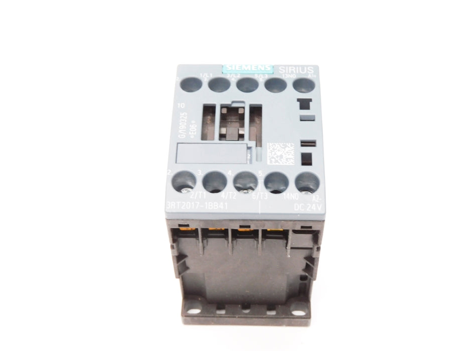 SIEMENS 3RT2017-1BB41 24VDC 22A NSMP