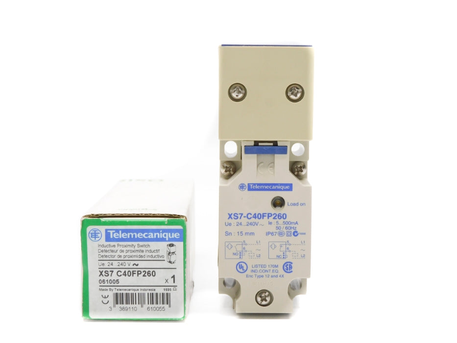 TELEMECANIQUE XS7C40FP260 24-240V NSMP