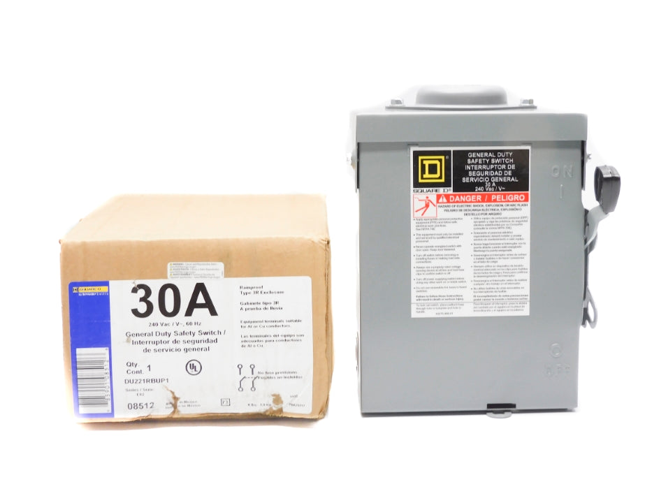 SQUARE D DU221RBUP1 SER. E02 240VAC 30A NSMP
